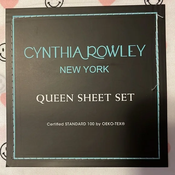 🩷😊Adorable Queen Sheet Set 🩷😊 NWT 🩷 Hearts & Smiles! Super cute & soft! - Picture 6 of 13